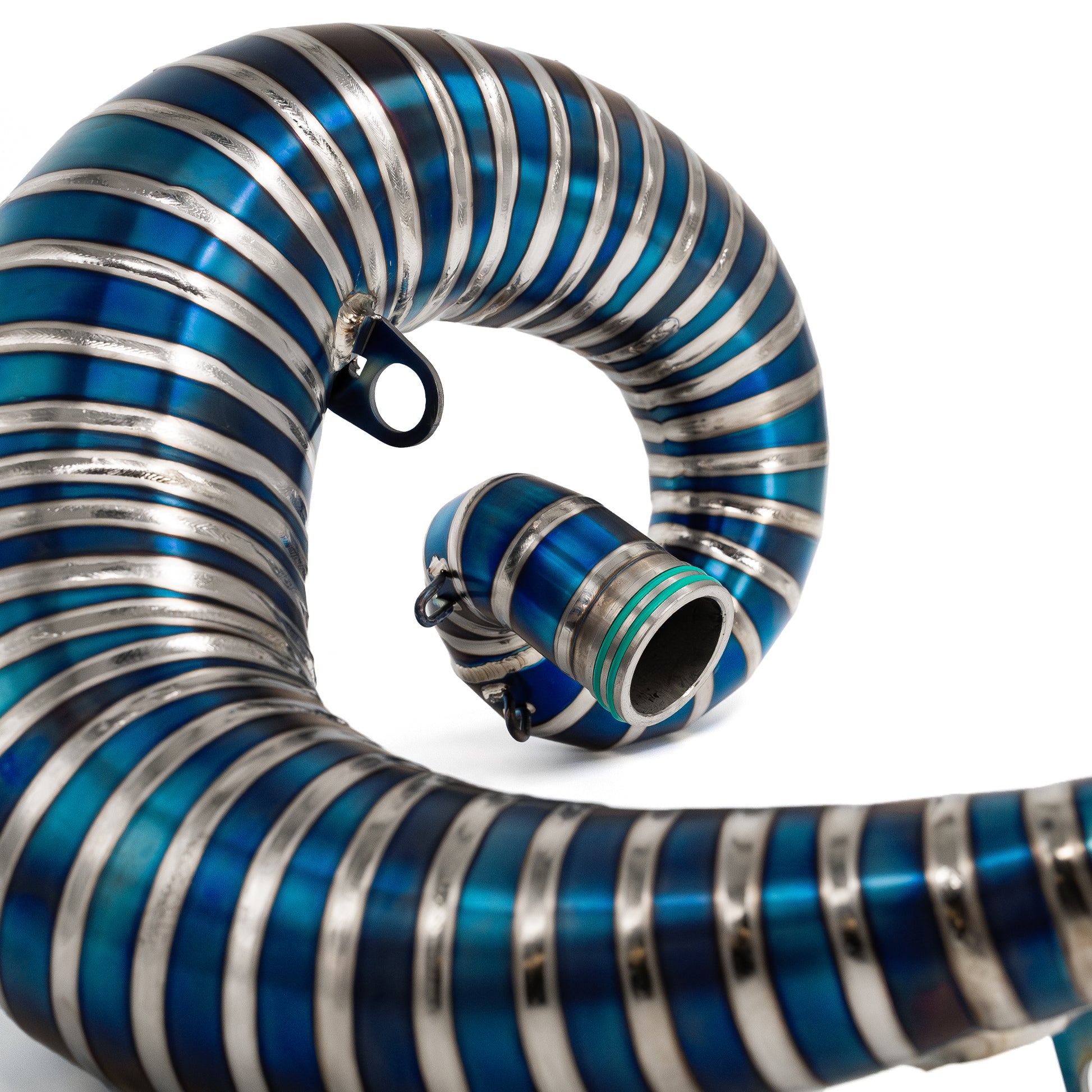titanium header pipe details