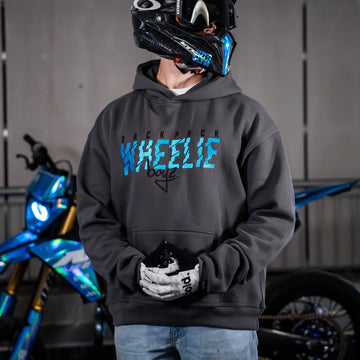 BPWB Blue/Grey Slash Hoodie V2 (oversize fit)