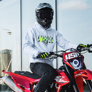 BPWB Fluo/White Slash Hoodie