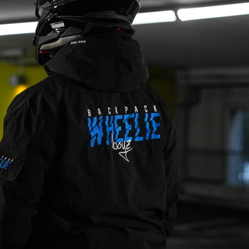 BPWB Blue Windbreaker