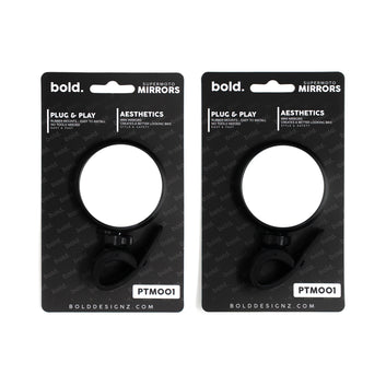 bold. Mini Supermoto Mirrors