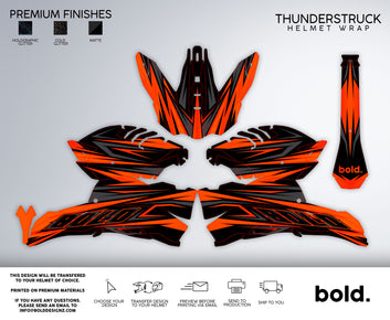 THUNDERSTRUCK - Helmet Wrap