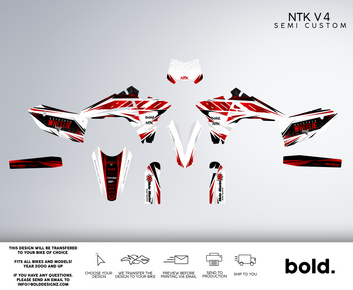NTK V4 - Fantic Graphics kit