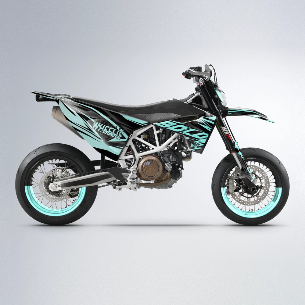 ANXIETY Husqvarna 701 supermoto graphics kit in Mint