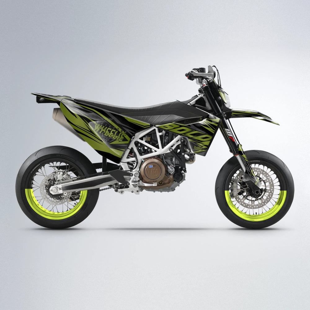 ANXIETY Husqvarna 701 supermoto graphics kit in Olive