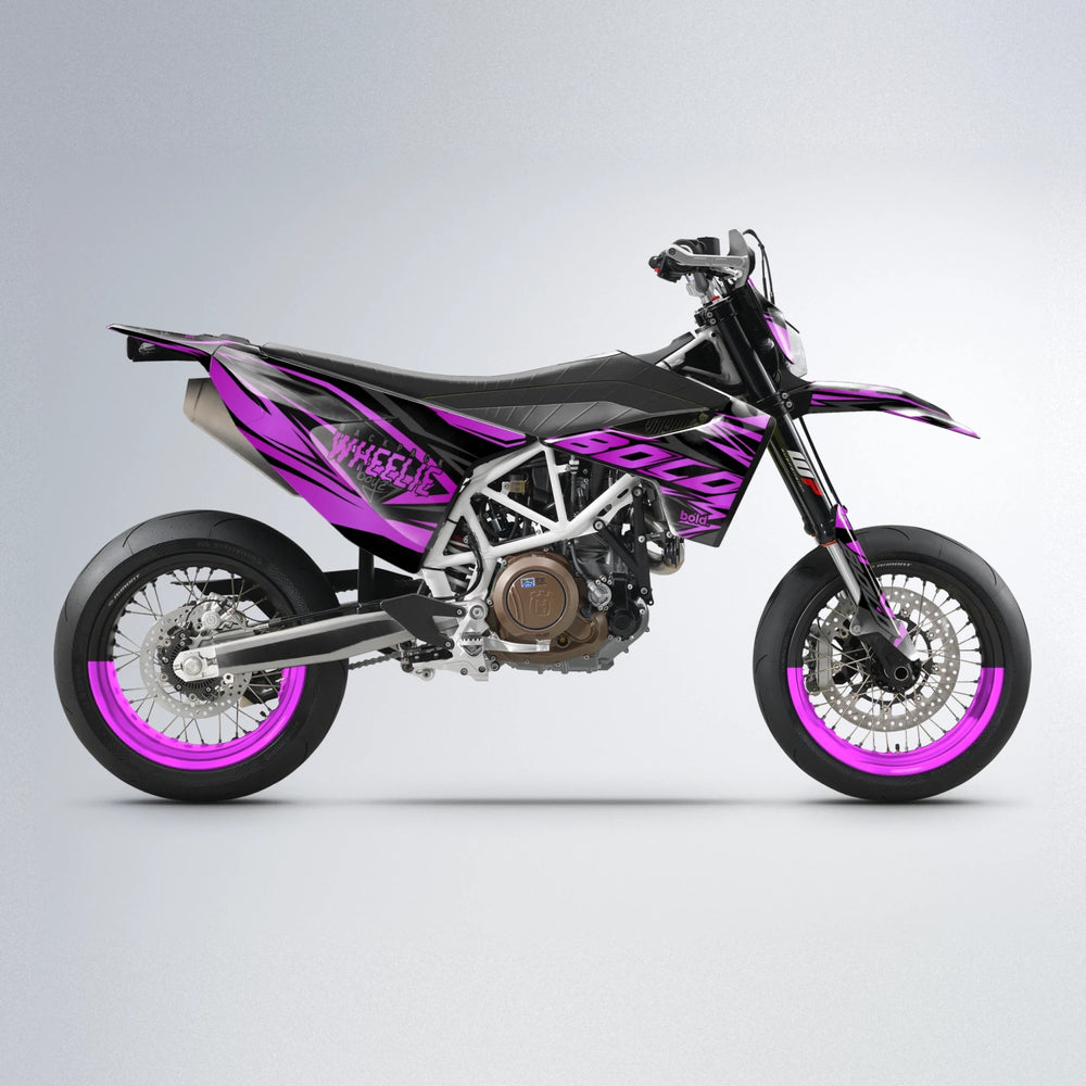 ANXIETY Husqvarna 701 supermoto graphics kit in Pink