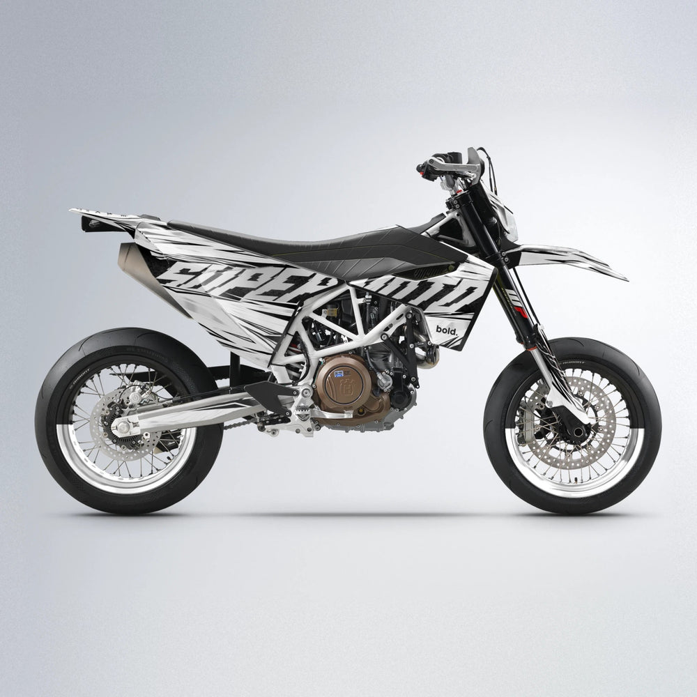 BENJIS Husqvarna 701 supermoto graphics kit in White