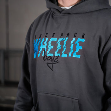 BPWB Blue/Grey Slash Hoodie V2 (oversize fit)