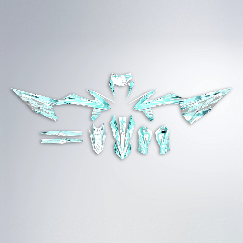DIVINE graphics kit parts layout in Mint