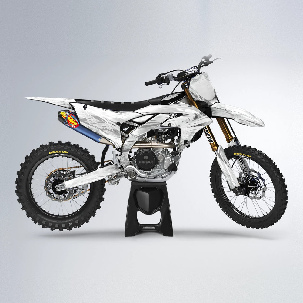 DIVINE Yamaha YZF MX motocross graphics kit in White