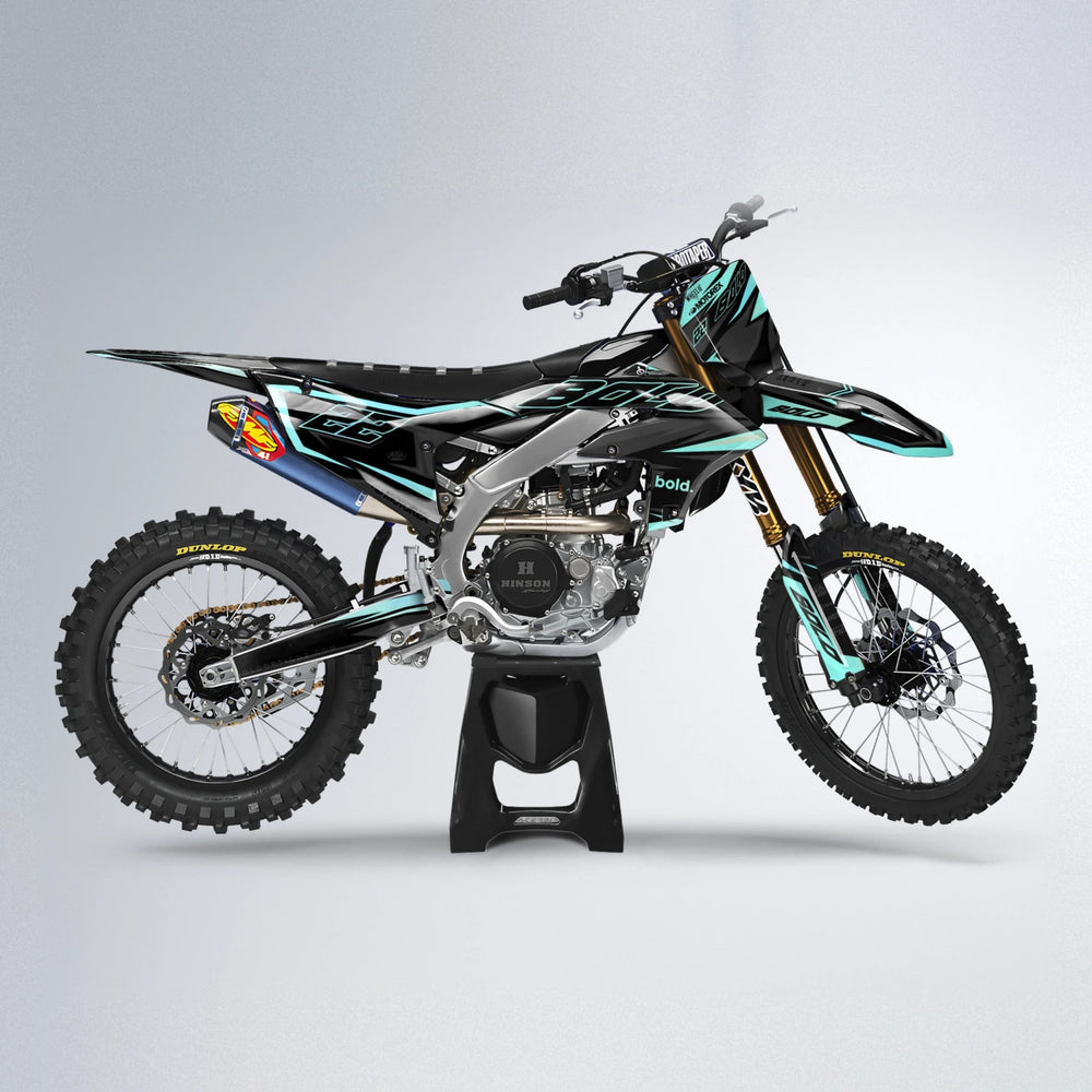 DORTOS Yamaha YZF MX motocross graphics kit in Mint