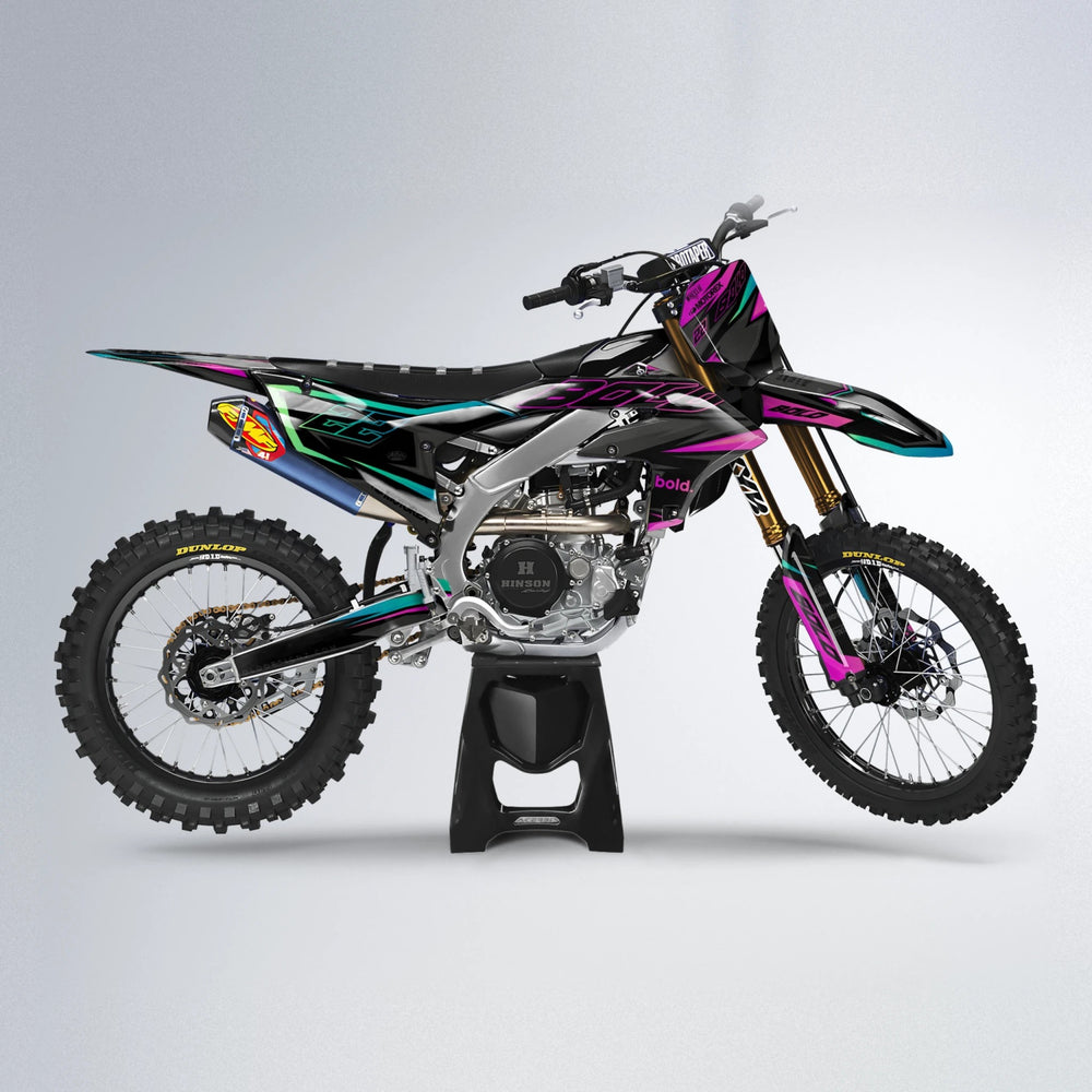 DORTOS Yamaha YZF MX motocross graphics kit in Pink