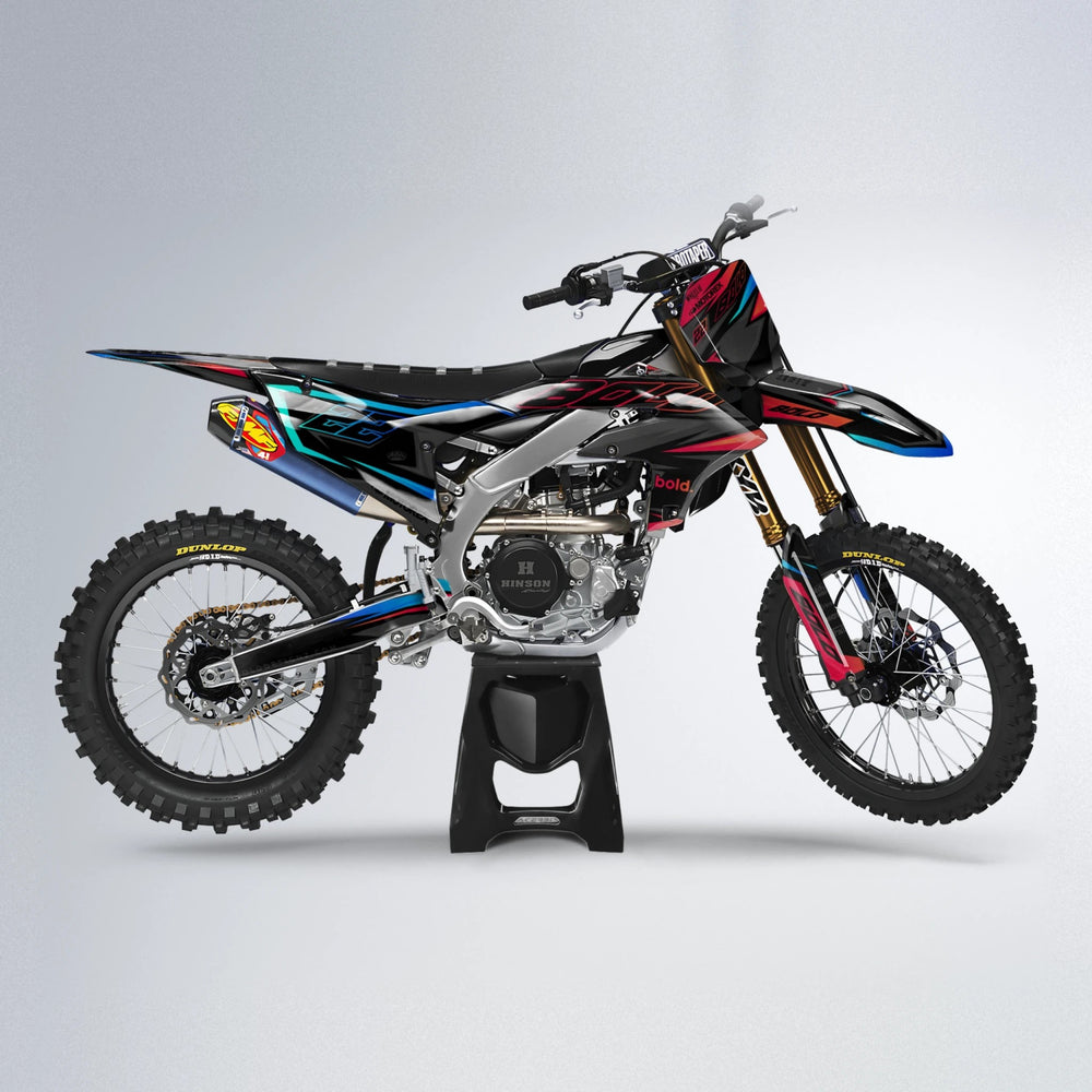 DORTOS Yamaha YZF MX motocross graphics kit in Red