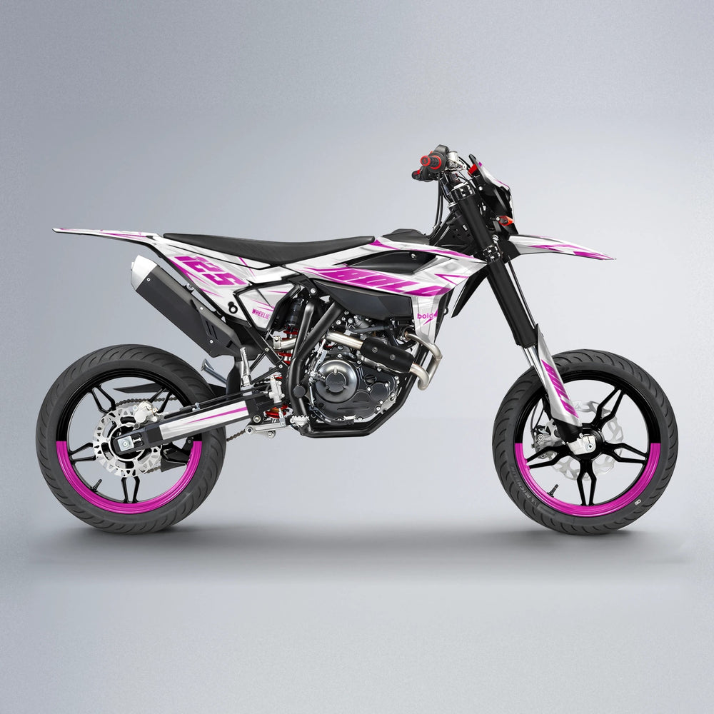 EKKE Beta supermoto graphics kit in Pink
