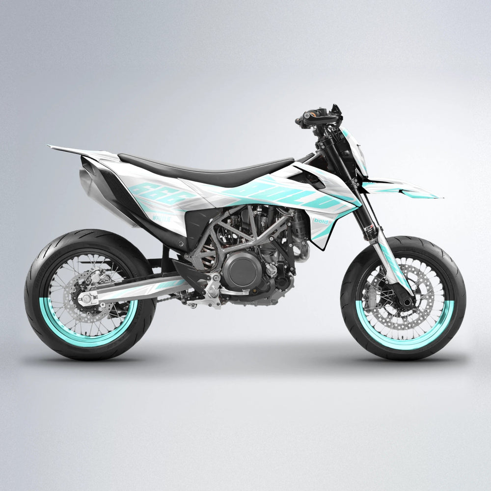 EKKE KTM SMC 690 supermoto graphics kit in Mint