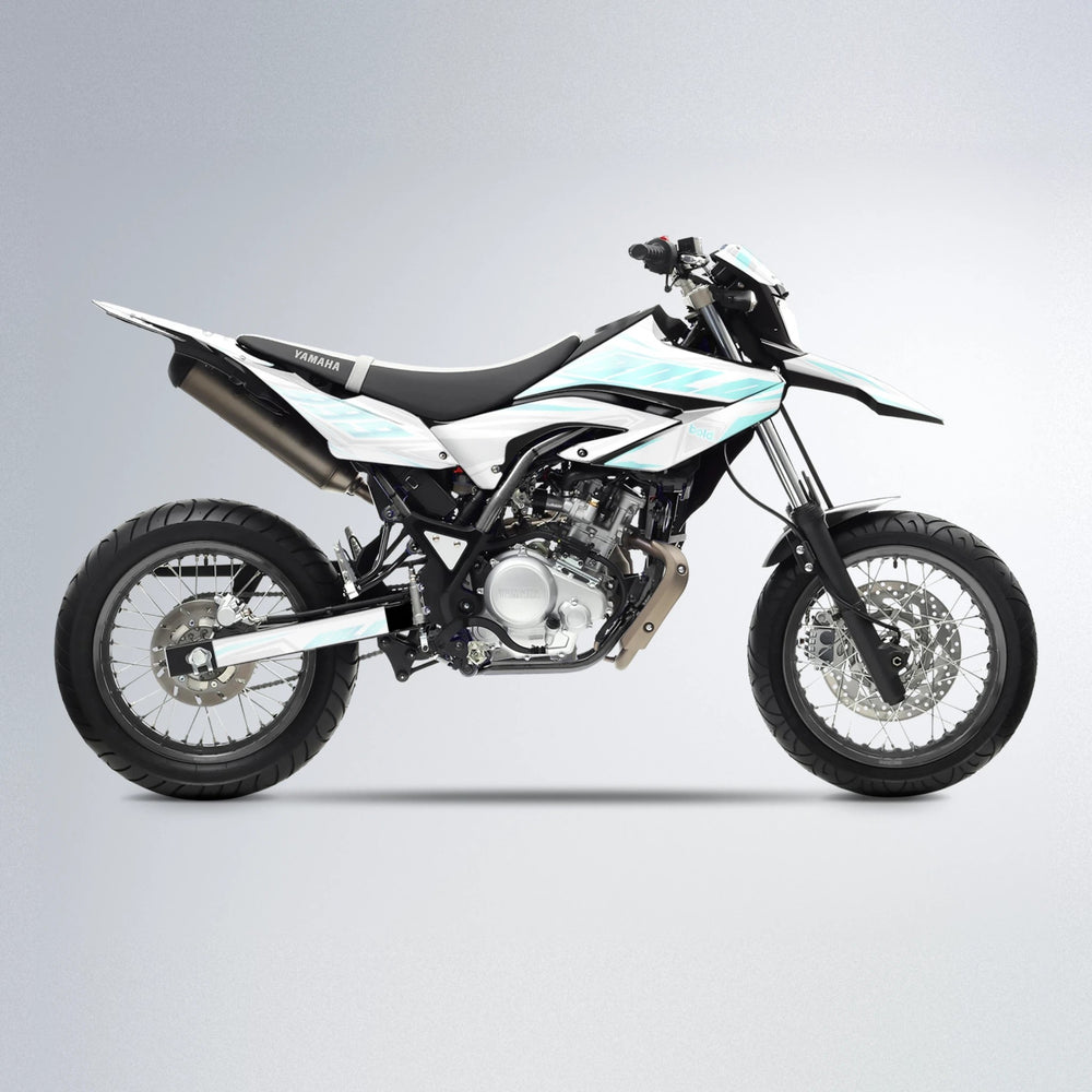 EKKE Yamaha WR 125X supermoto graphics kit in Mint