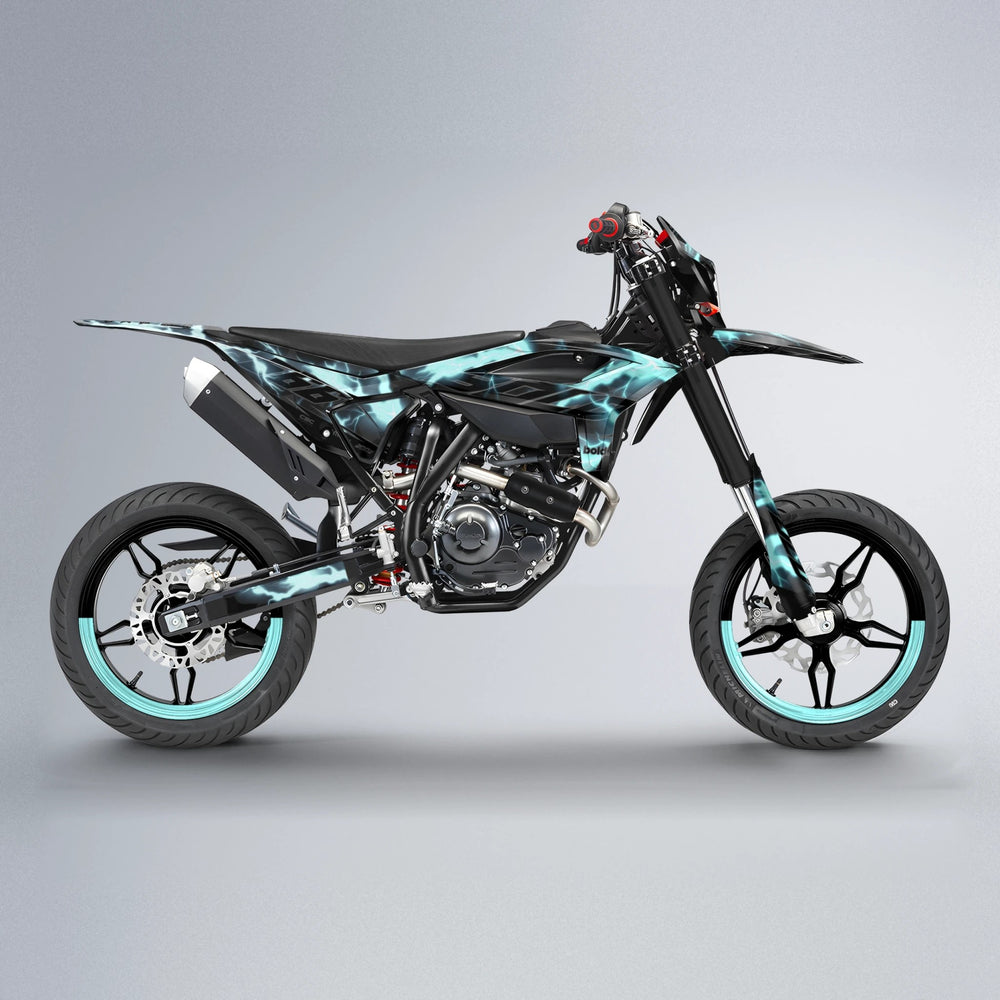 FLASH Beta supermoto graphics kit in Mint