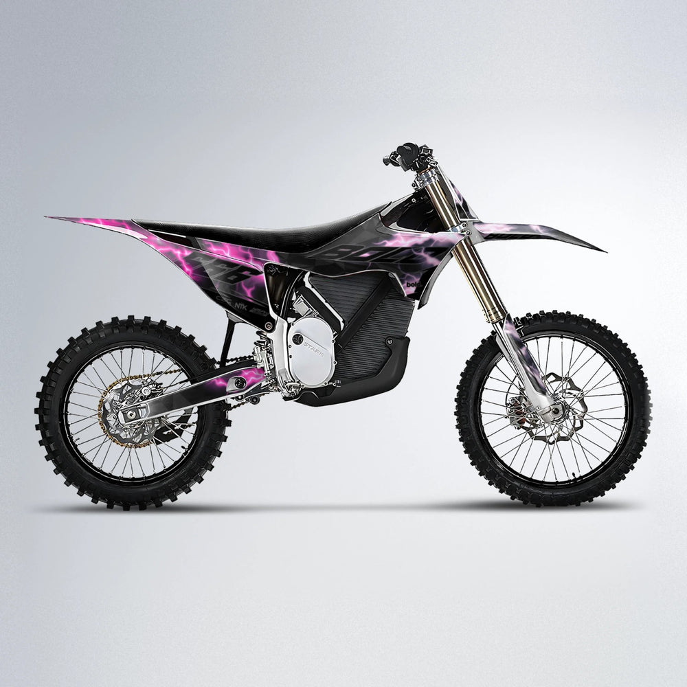 FLASH Stark Varg MX motocross graphics kit in Flamingo