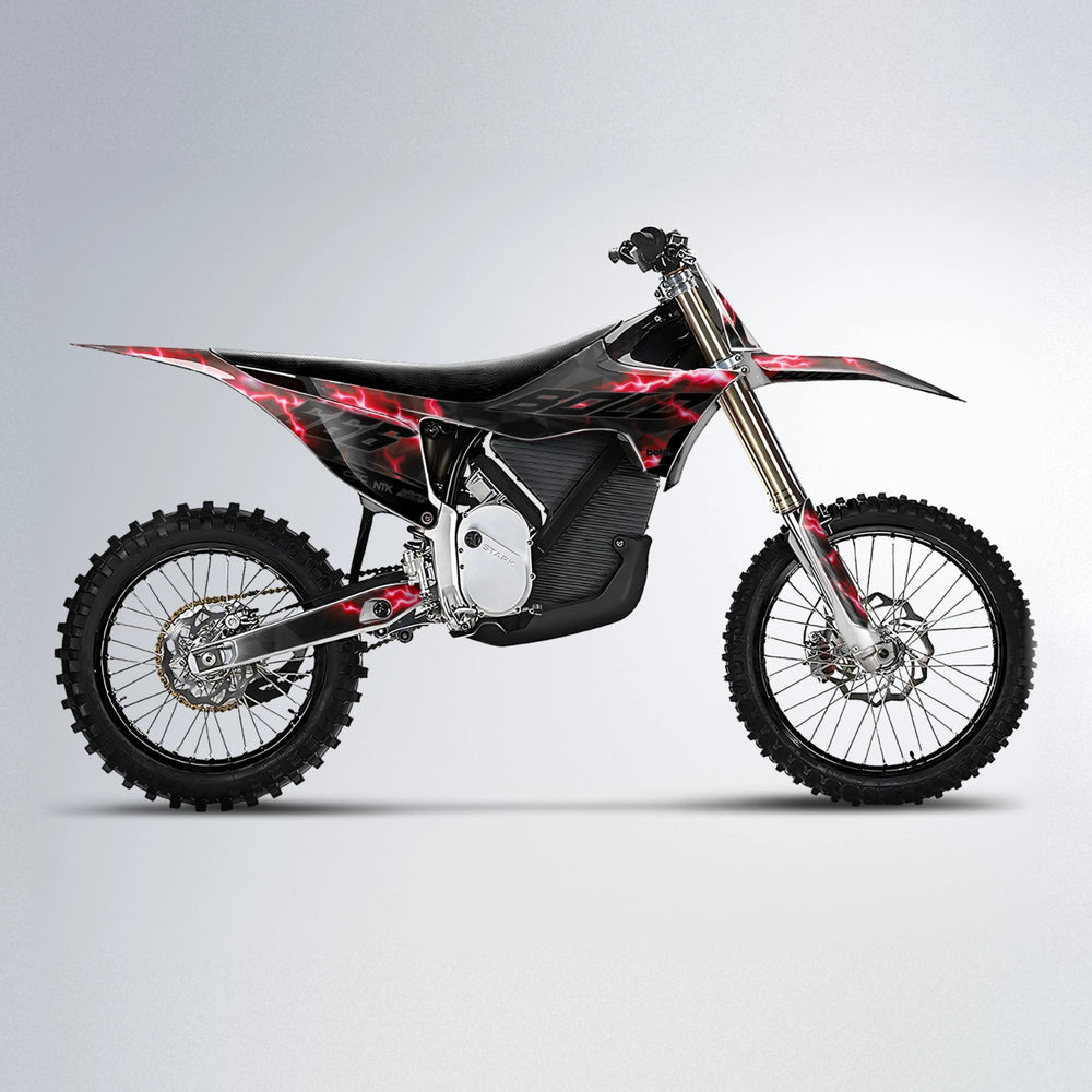 FLASH Stark Varg MX motocross graphics kit in Red