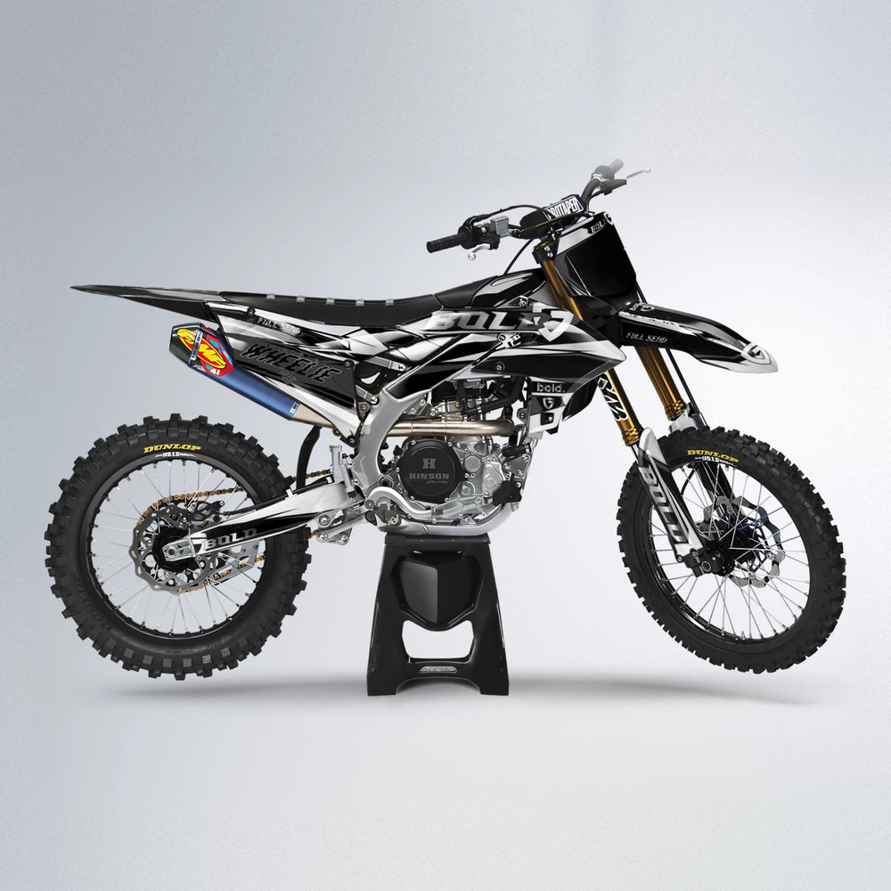 GEBEL V1 Yamaha YZF MX motocross graphics kit in White