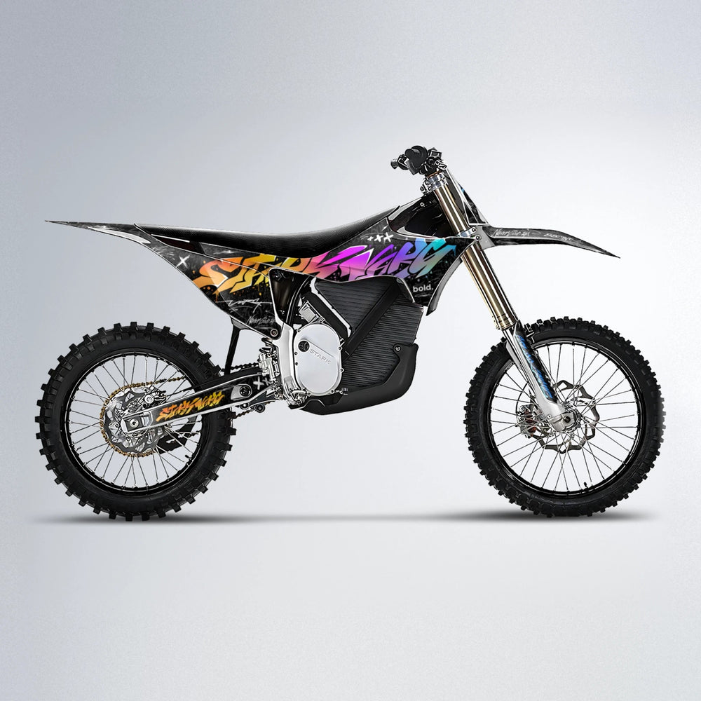 GRAFFITI Stark Varg MX motocross graphics kit in Sunset Fade