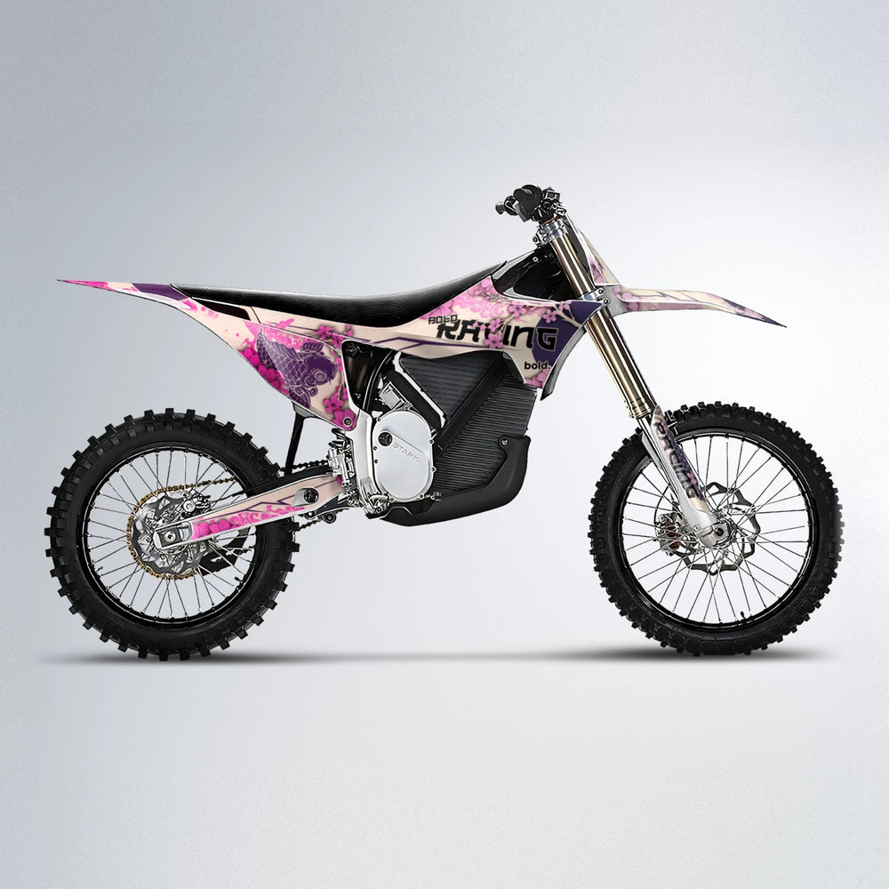 KOI Stark Varg MX motocross graphics kit in Flamingo