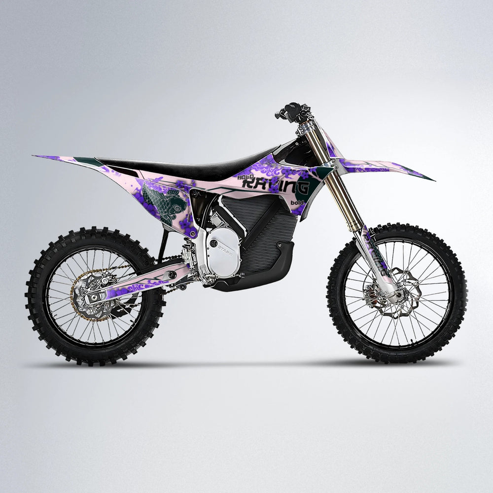 KOI Stark Varg MX motocross graphics kit in Purple