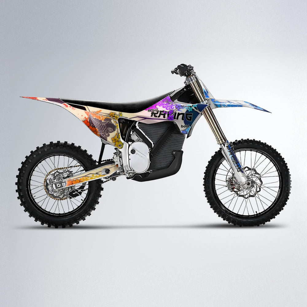 KOI Stark Varg MX motocross graphics kit in Sunset Fade