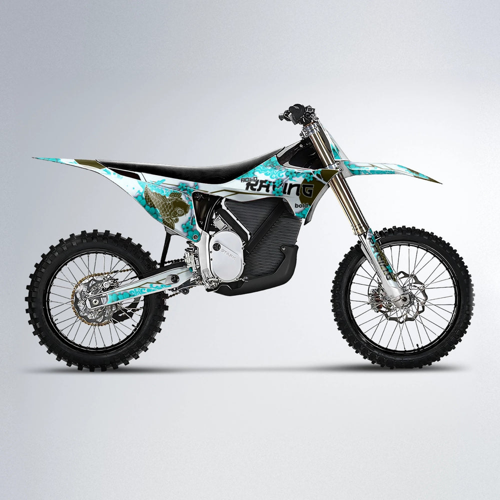 KOI Stark Varg MX motocross graphics kit in Teal