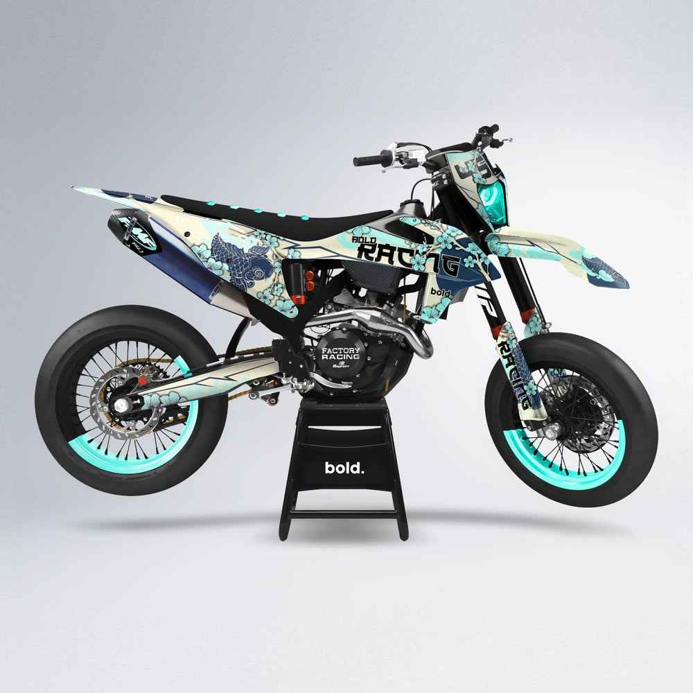 KOI supermoto graphics kit in Mint