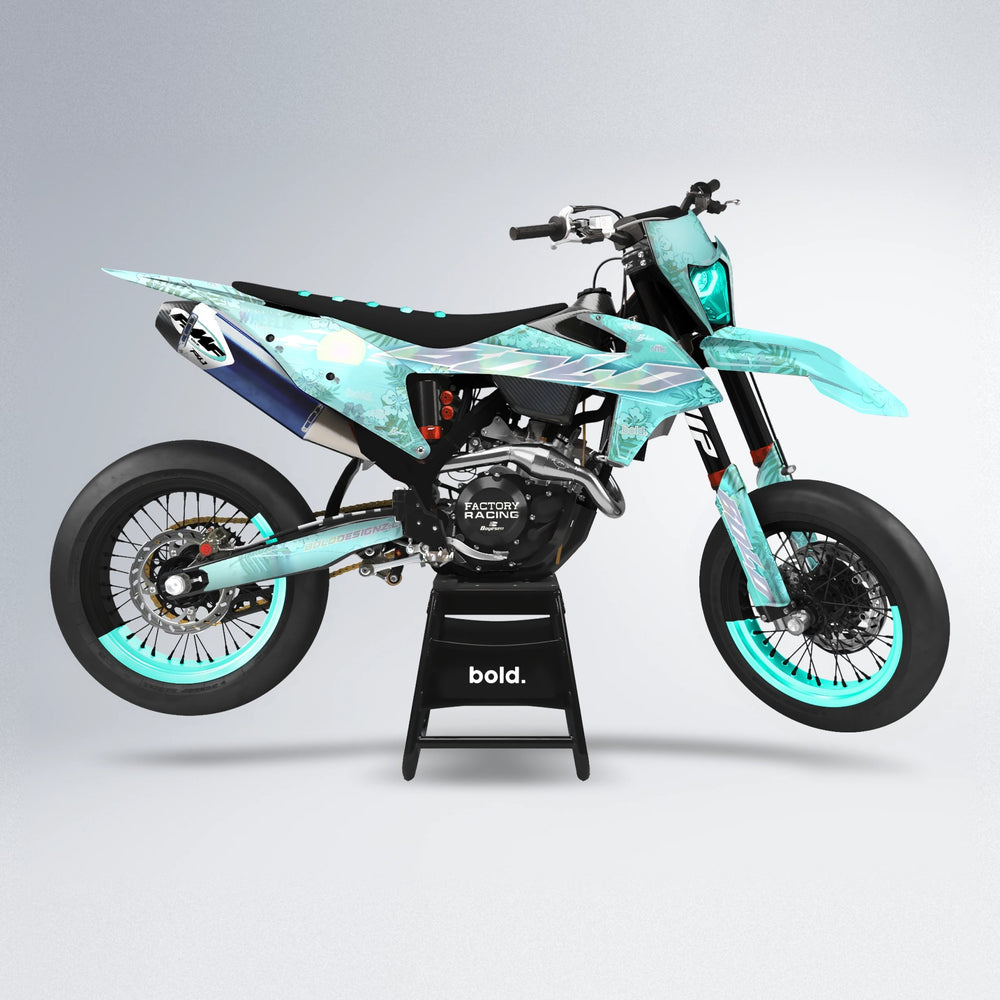 LAGOON supermoto graphics kit in Mint