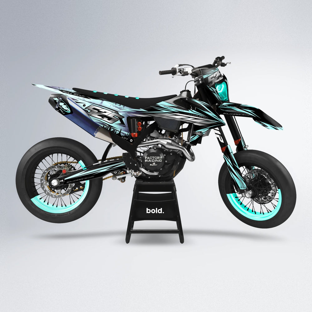 LIBERTY supermoto graphics kit in Mint