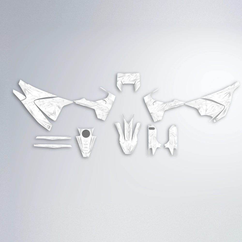 LINAAAROS Husqvarna 701 graphics kit parts layout in White