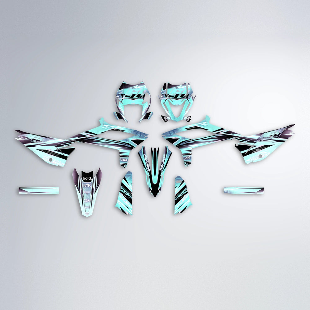 MATRIX Beta graphics kit parts layout in Mint