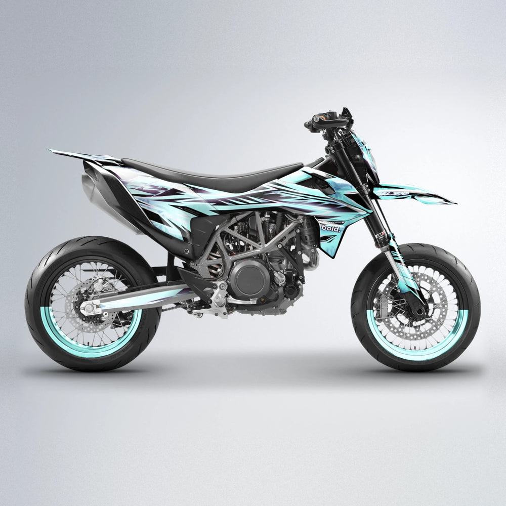 MATRIX KTM SMC 690 supermoto graphics kit in Mint