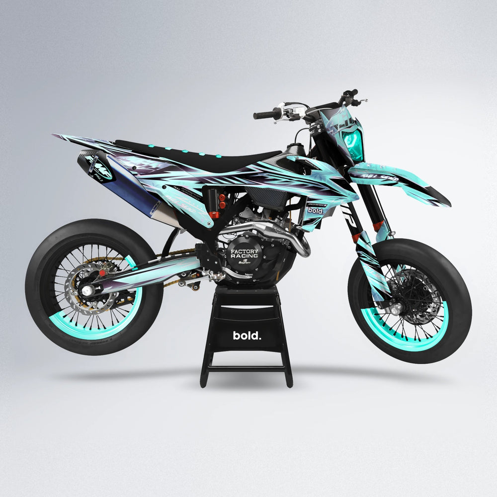 MATRIX supermoto graphics kit in Mint