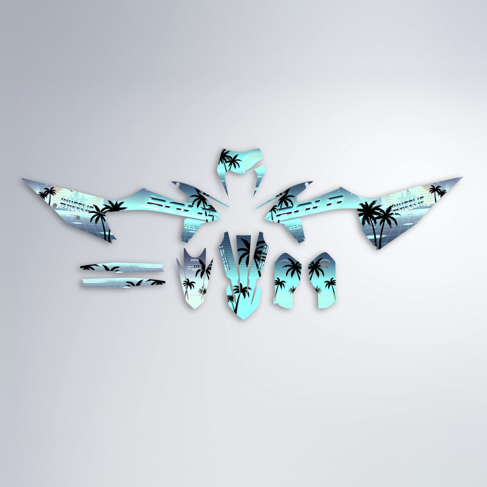MCFLY graphics kit parts layout in Mint