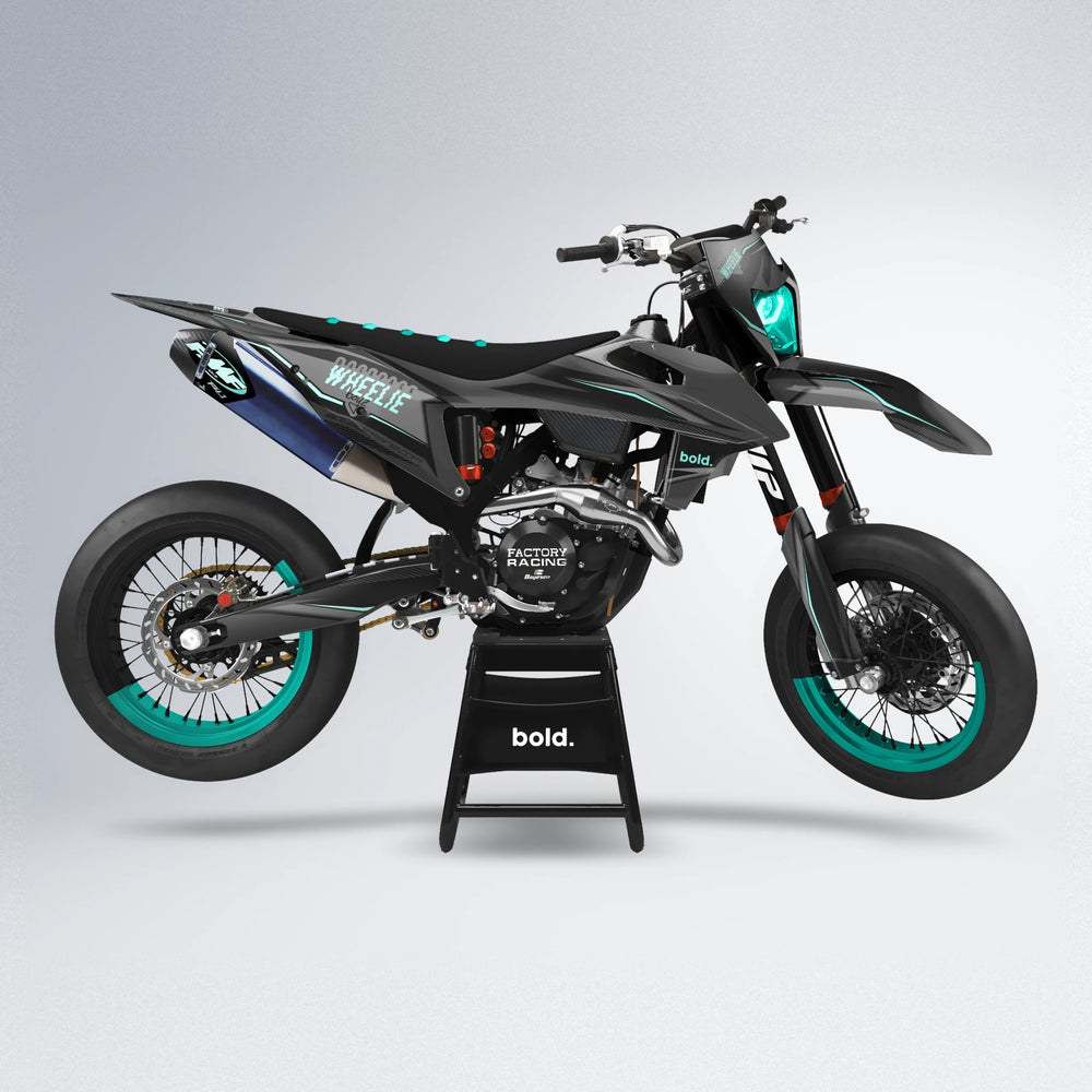 NARDO supermoto graphics kit in Mint