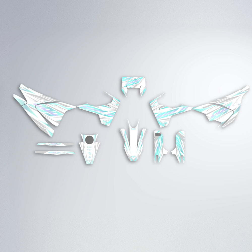 NEXUS Husqvarna 701 graphics kit parts layout in Mint
