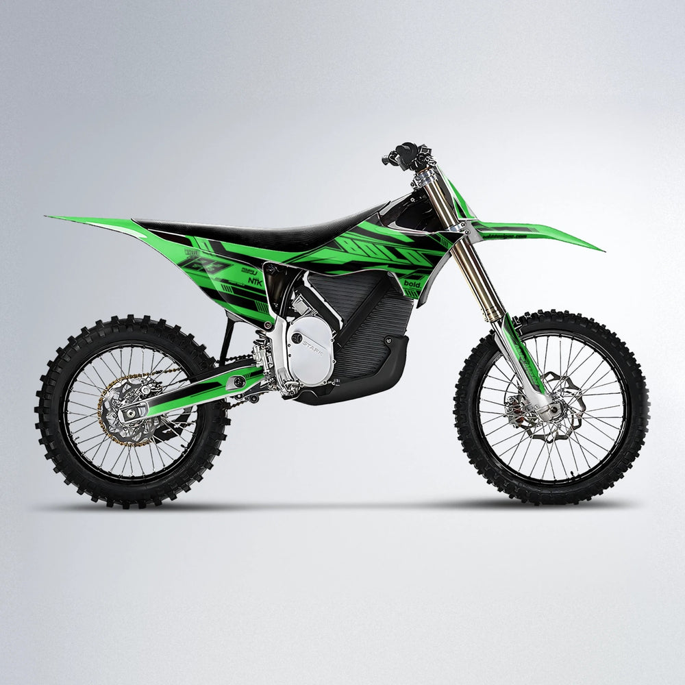 NTK V3 Stark Varg MX motocross graphics kit in Green