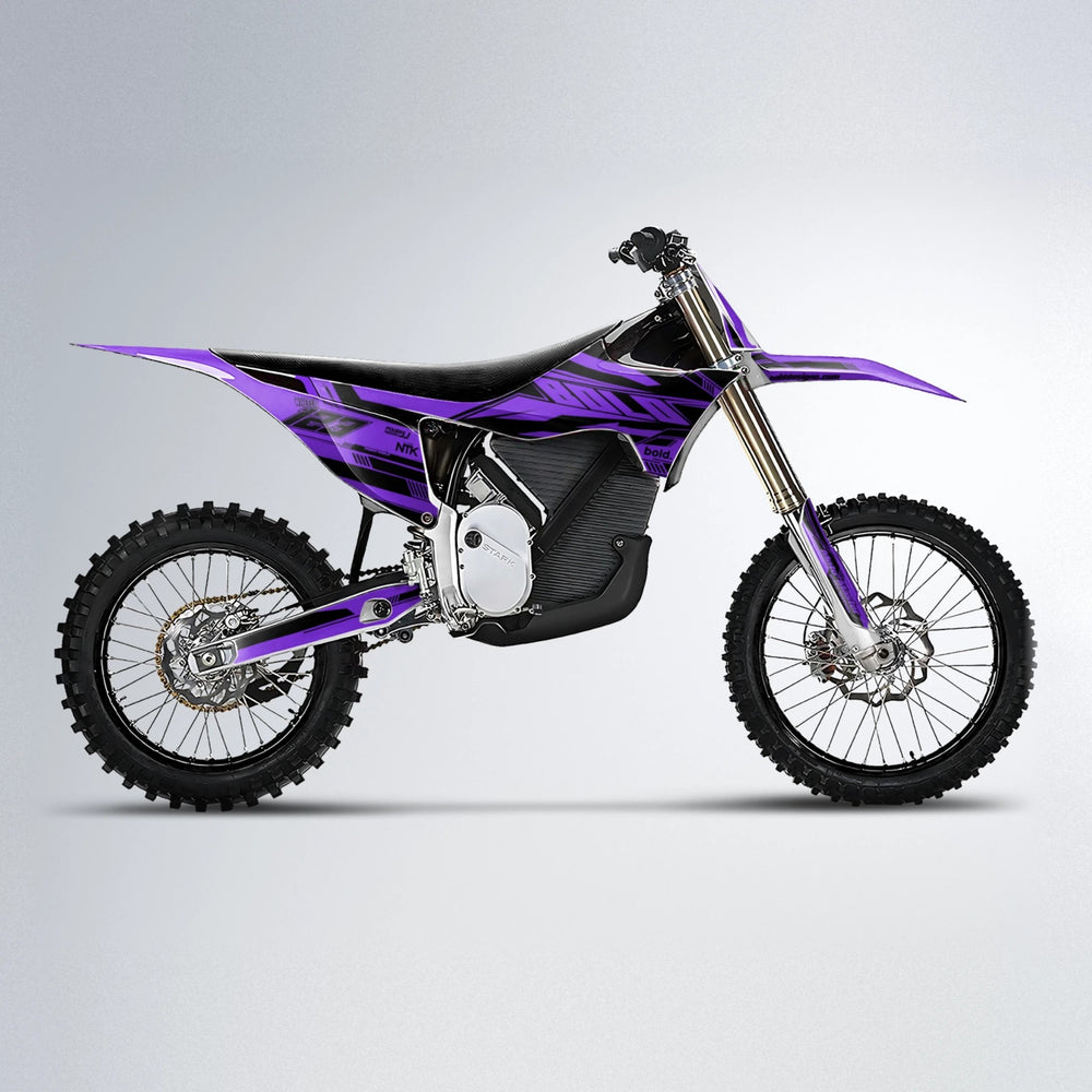 NTK V3 Stark Varg MX motocross graphics kit in Purple