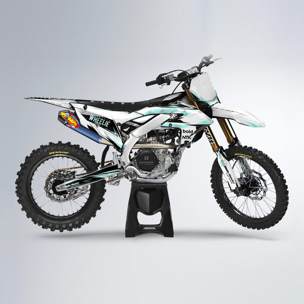 NTK V4 Yamaha YZF MX motocross graphics kit in Mint
