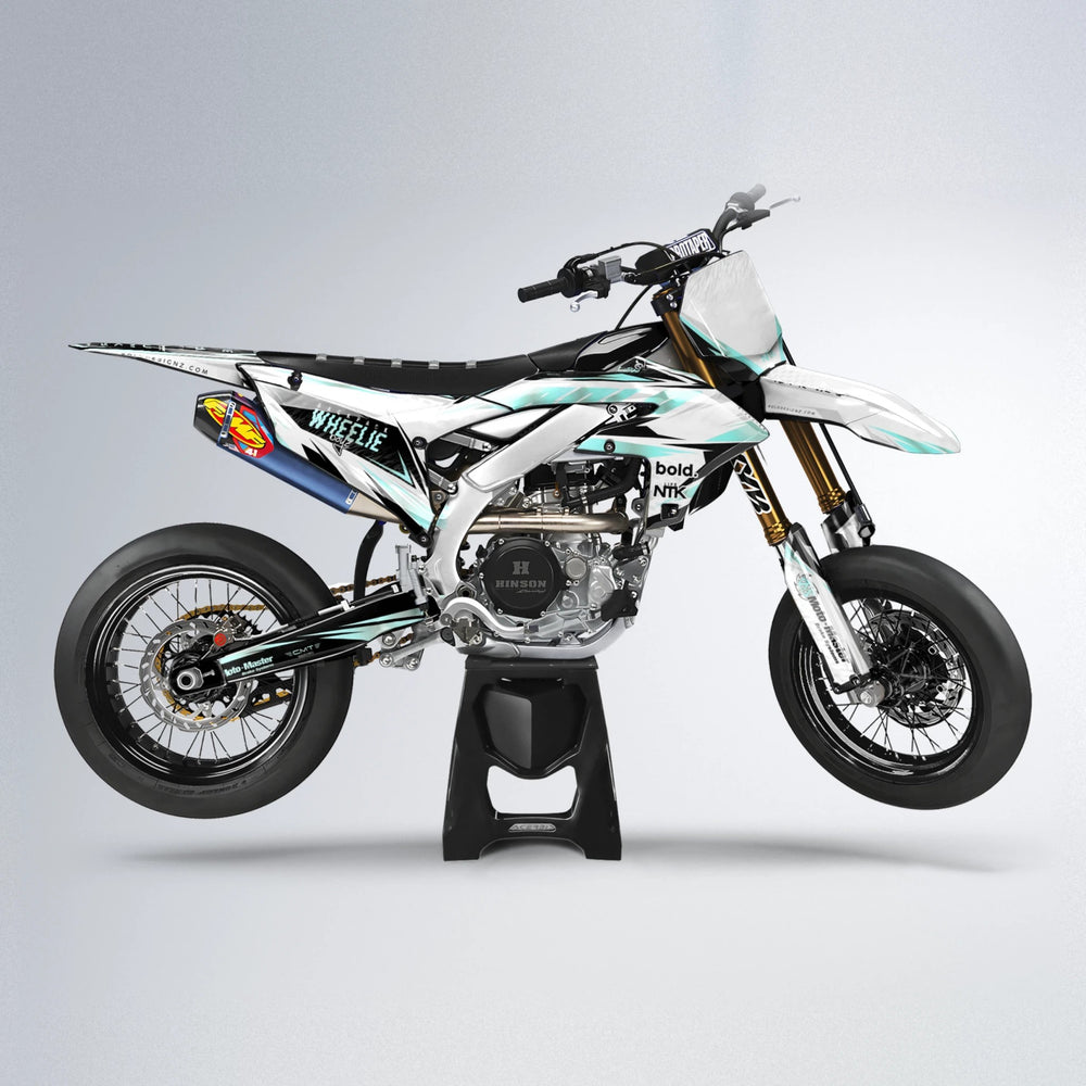 NTK V4 Yamaha YZF SM supermoto graphics kit in Mint