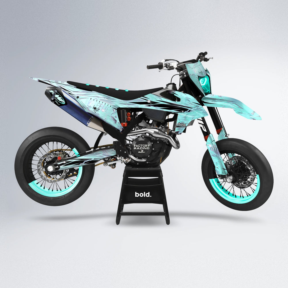 OASIS supermoto graphics kit in Mint