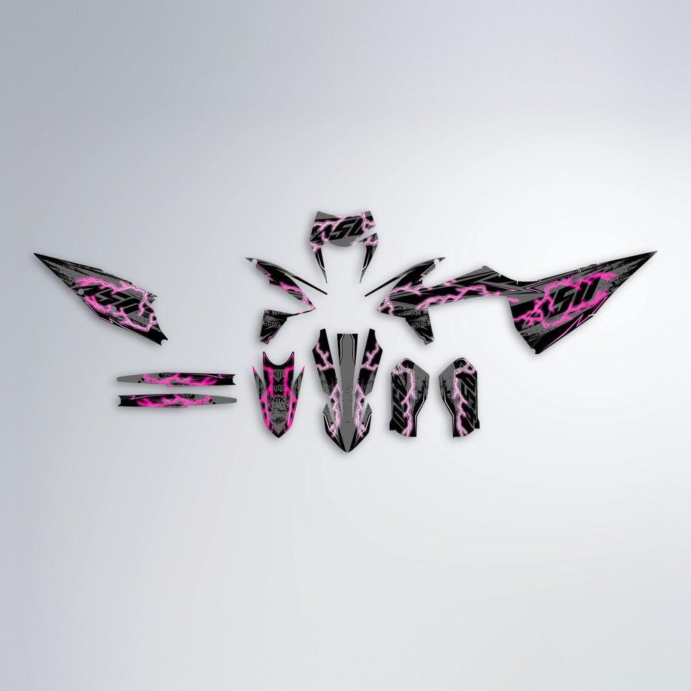 PATCHY graphics kit parts layout in Flamingo