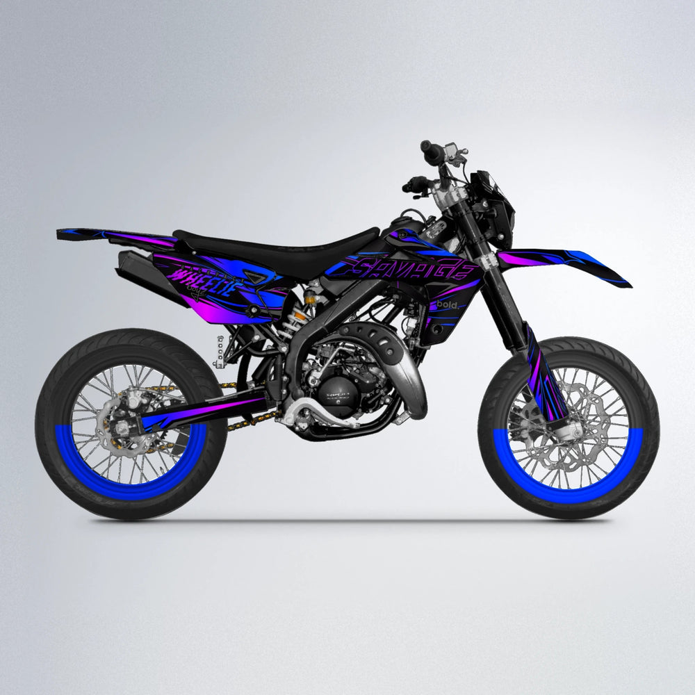 PRESENCE Rieju MRT supermoto graphics kit in Custom Colour