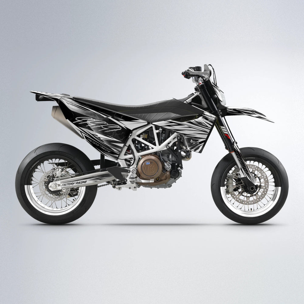 REDRUM Husqvarna 701 supermoto graphics kit in White