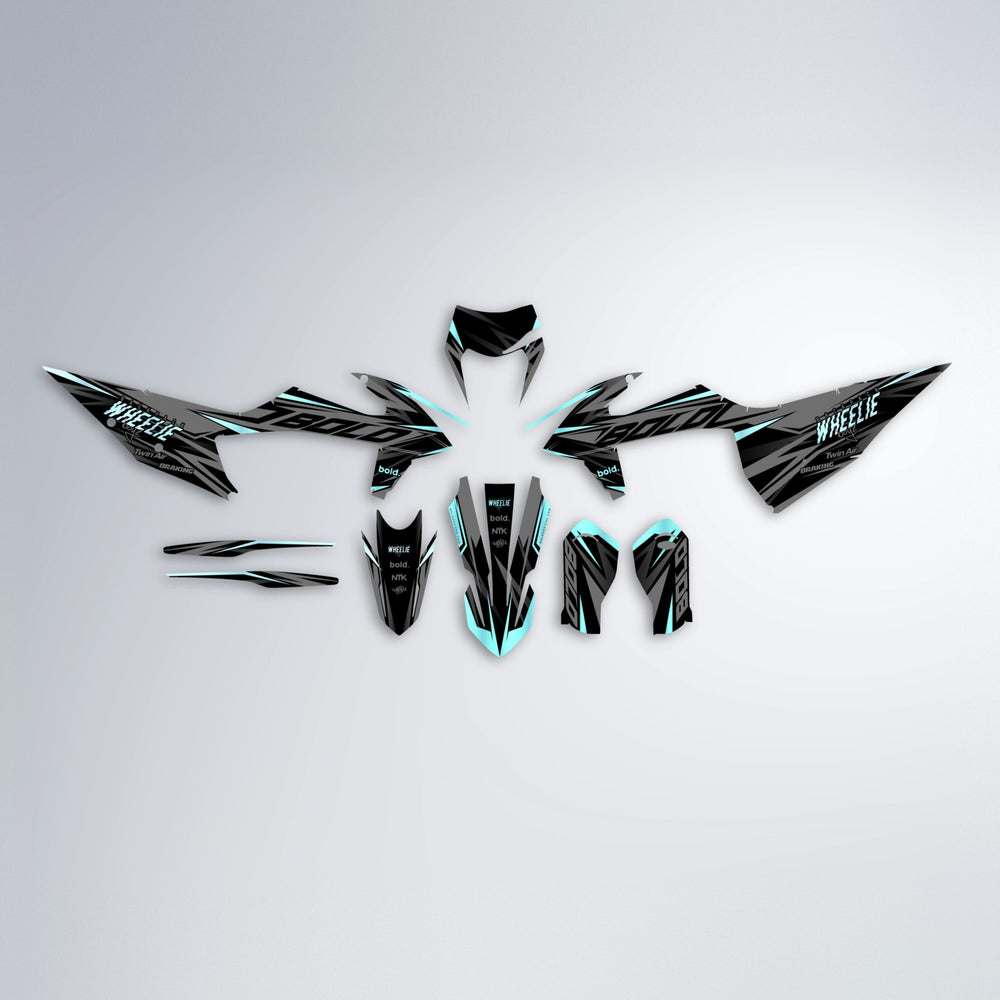 RETAIN graphics kit parts layout in Mint