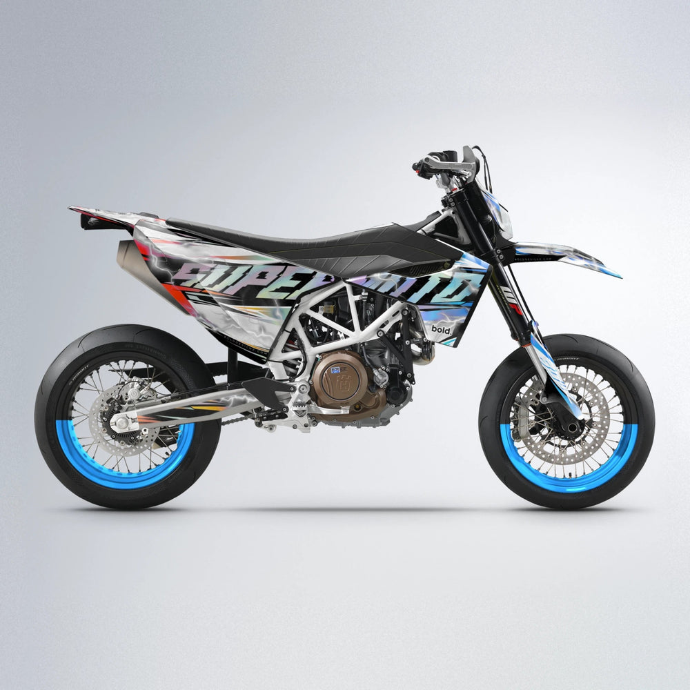 ROPAS72 Husqvarna 701 supermoto graphics kit in Sunset Fade