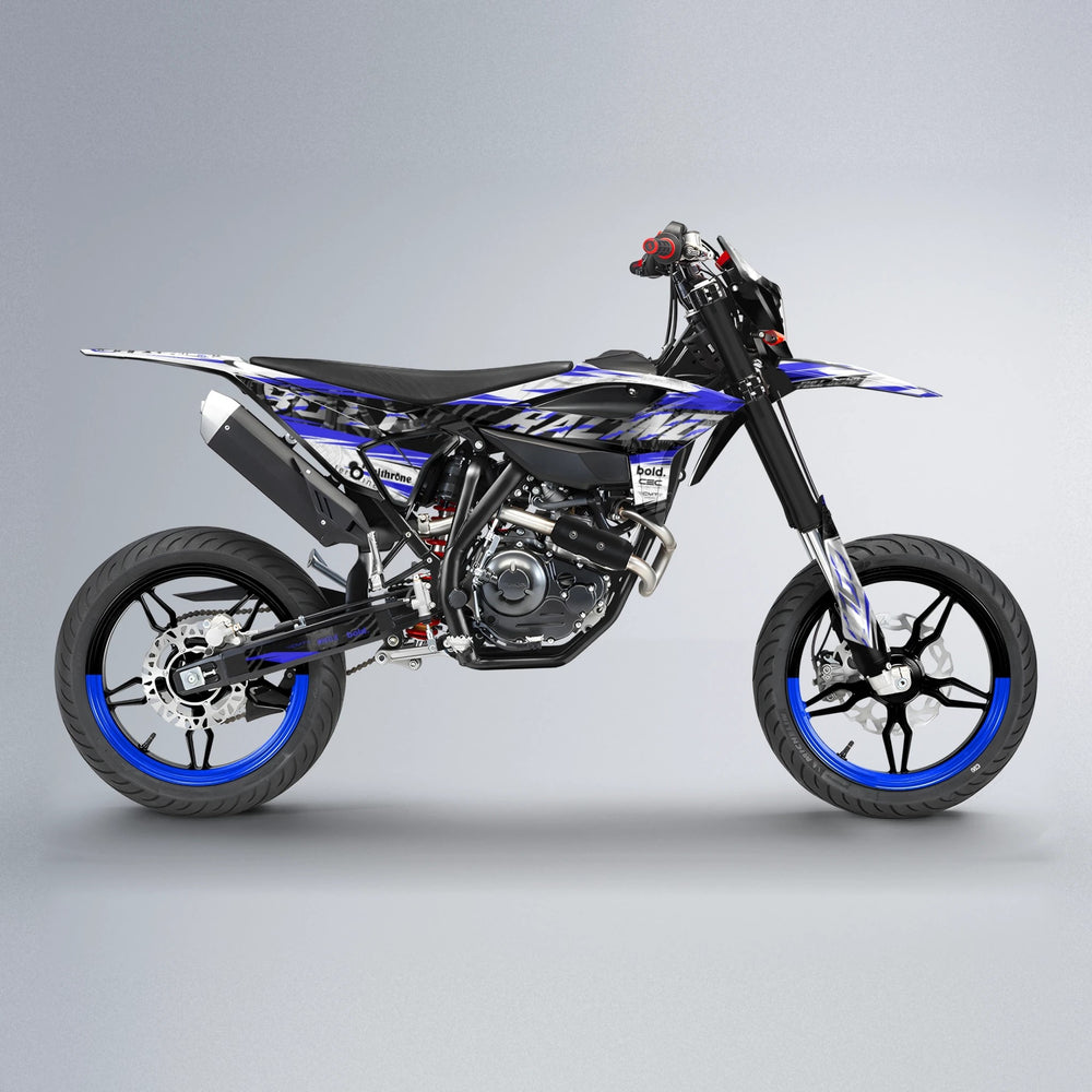ROSEN Beta supermoto graphics kit in Blue